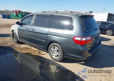 2006 Honda Odyssey Ex-L from USA, damaged, VIN 5FNRL38726B424503